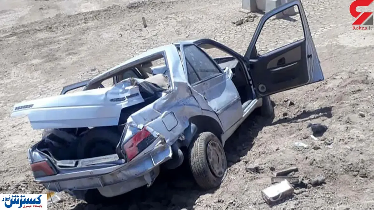 خودروی پرستاران مچاله شد! + عکس