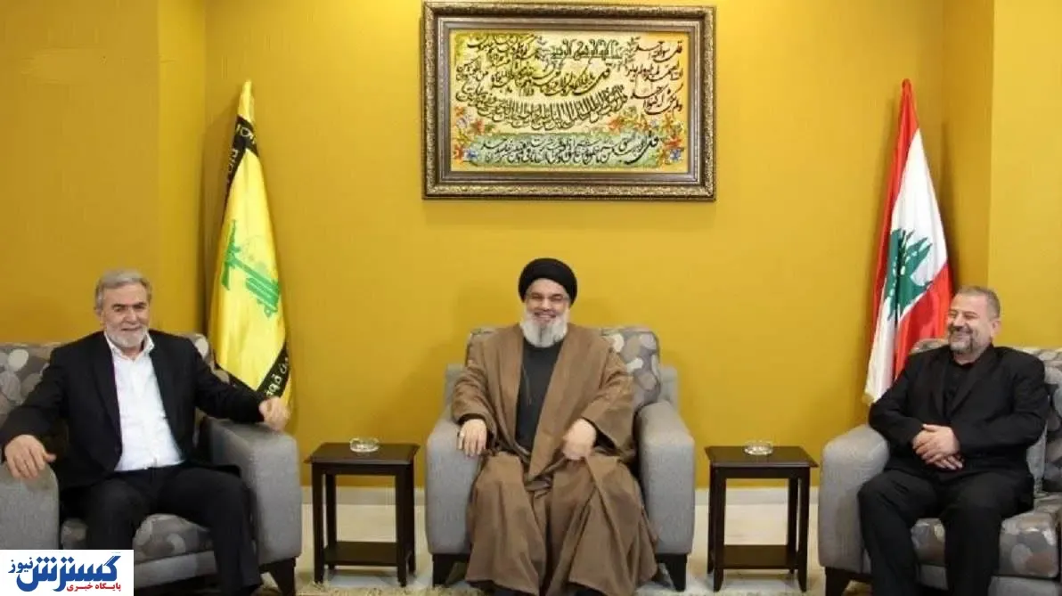 سخنرانی سید حسن نصرالله آغاز شد