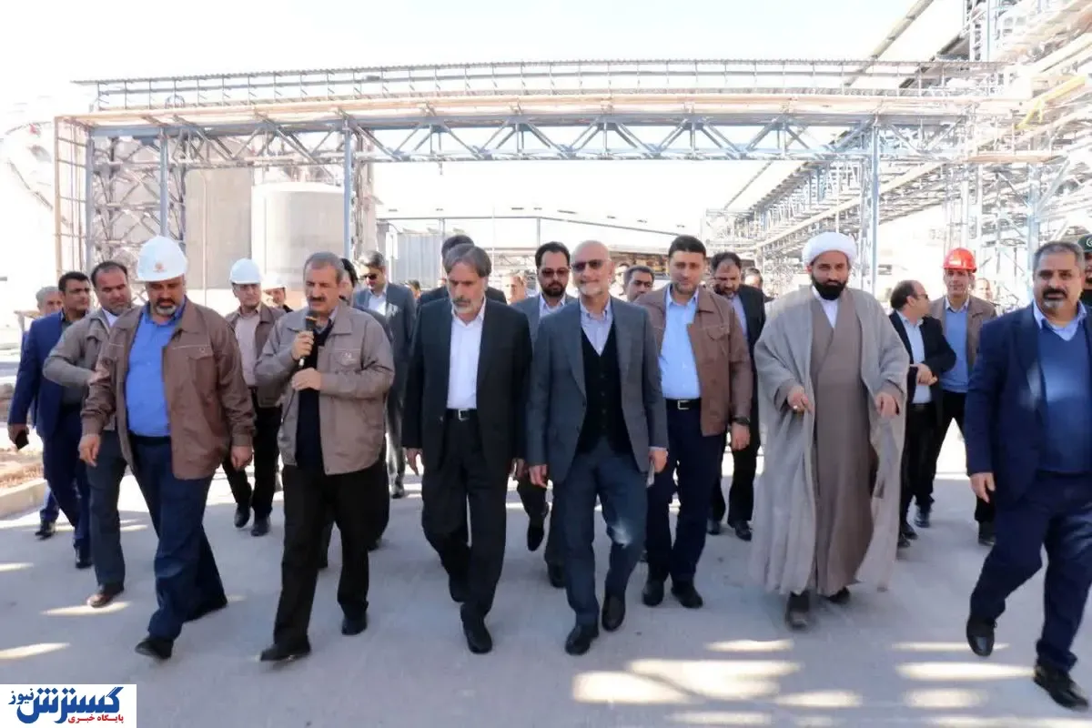 طرح توسعه واحد فیلتراسیون گِل قرمز آلومینای جاجرم افتتاح شد