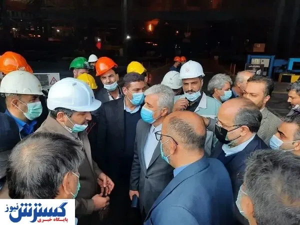 بازدید از مجتمع چادرملو توسط نماینده رئیس جمهور