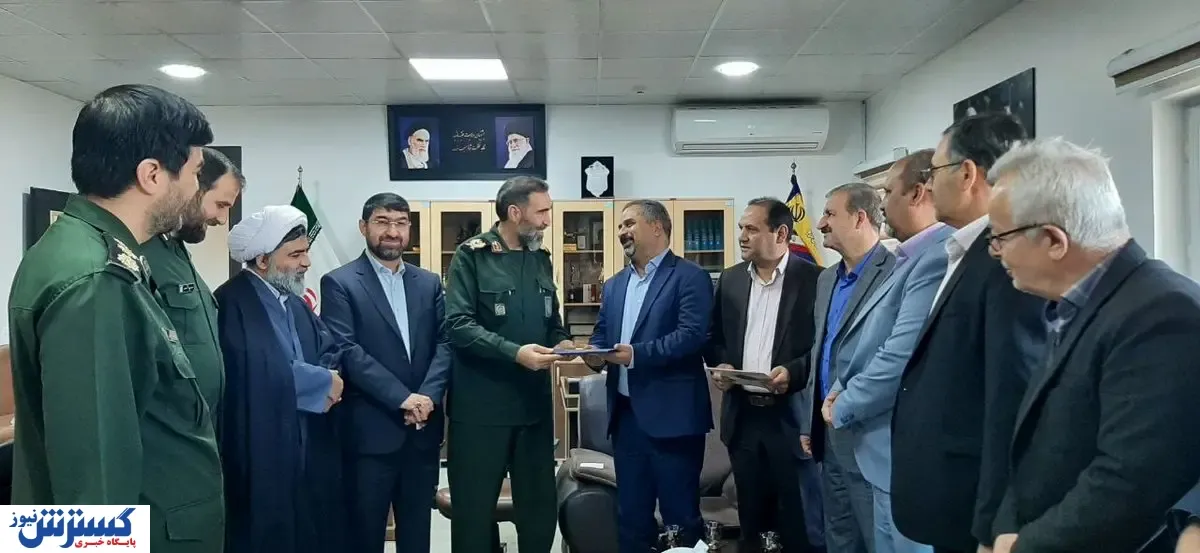 دیدار مدیرعامل و مدیران شرکت آلومینای ایران با مسئولان ارشد خراسان شمالی