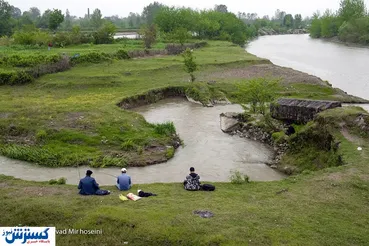 تصاویر/ لذت ماهیگیری با قلاب