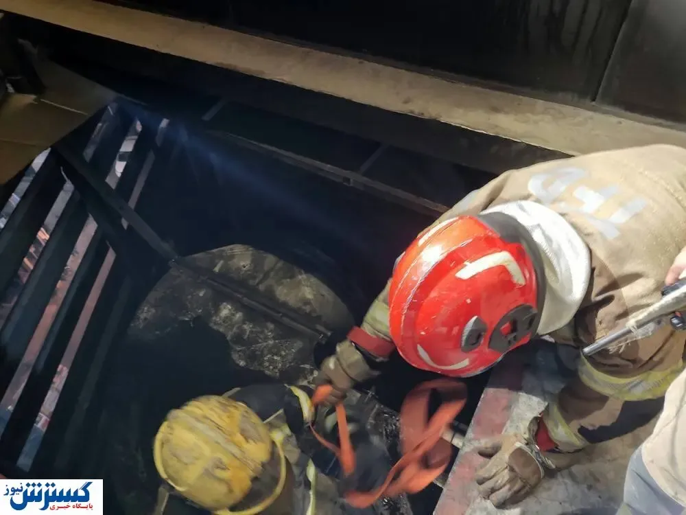 آتش سوزی در پالادیوم / چند نفر مصدوم شدند؟