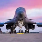 بمب‌افکن B-1B آمریکا به پرواز درآمد